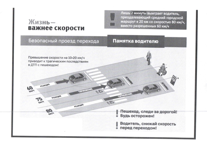 Безопасность взрослых и детей на дороге